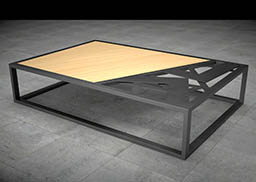 TABLE BASSE LASER-BOIS